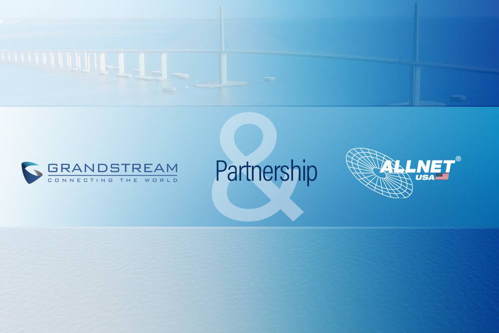 Grandstream and ALLNET USA Partnership Banner